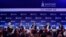 Одна из панельный дискуссий во время Варшавского форума по безопасности, 13 октября 2026. (Photo by Wojtek RADWANSKI / AFP).