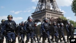 La police à Paris, 3 mai 2018.