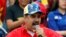 El presidente de Venezuela, Nicolás Maduro, habla durante un mitin en apoyo al gobierno y para conmemorar el vigésimo aniversario de la llegada a la presidencia del fallecido presidente Hugo Chávez en Caracas, Venezuela.
