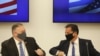 نمایی از محل برگزاری نخستین مناظره بین پرزیدنت دونالد ترامپ و جو بایدن معاون رئیس جمهوری پیشین آمریکا. سه شنبه شب به وقت واشنگتن / بامداد چهارشنبه به وقت ایران، مناظره را از صدای آمریکا با ترجمه همزمان ببینید. 