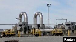 Pipa minyak TransCanada yang beroperasi di kota Steele City, negara bagian Nebraska, AS (foto: ilustrasi). 