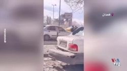 تصاویری از محل حمله به مقر فرماندهی انتظامی همدان - شنبه ۱۶ اسفند
