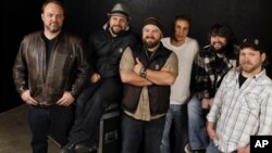 El grupo Zac Brown Band en Nashville.
