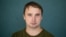 Journalist Andrey Kuznechyk of RFE/RL's Belarusian Service has been jailed in Belarus since his arrest on Nov. 25, 2024. (svaboda.org/RFE/RL)