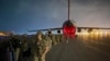 Imagen de las tropas estadounidenses mientras realizaban las últimas evacuaciones en el Aeropuerto Hamid Karzai en Kabul, Afganistán, el 30 de agosto de 2021.