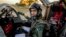 Ayesha Farooq, 26, Pakistan's only female war-ready fighter pilot, poses for photograph as she sits in a cockpit of a Chinese-made F-7PG fighter jet at Mushaf base in Sargodha, Pakistan on June 6, 2013. 