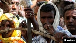 Un camp de réfugiés à Kassala, Soudan, en janvier 2012.