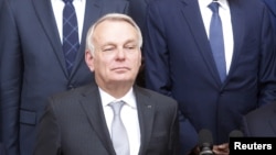 Le ministre français des Affaires étrangères, Jean-Marc Ayrault