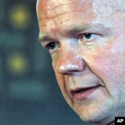 British Foreign Minister William Hague (File)