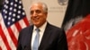 Special Representative for Afghanistan Reconciliation Zalmay Khalilzad approaches the microphone to speak on the prospects for peace, Friday, Feb. 8, 2019, at the U.S. Institute of Peace, in Washington. (AP Photo/Jacquelyn Martin)
