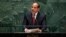 FILE - Egypt's President Abdel Fattah el-Sissi addresses the 74th session of the United Nations General Assembly at U.N. headquarters in New York City, New York, Sept. 24, 2019.