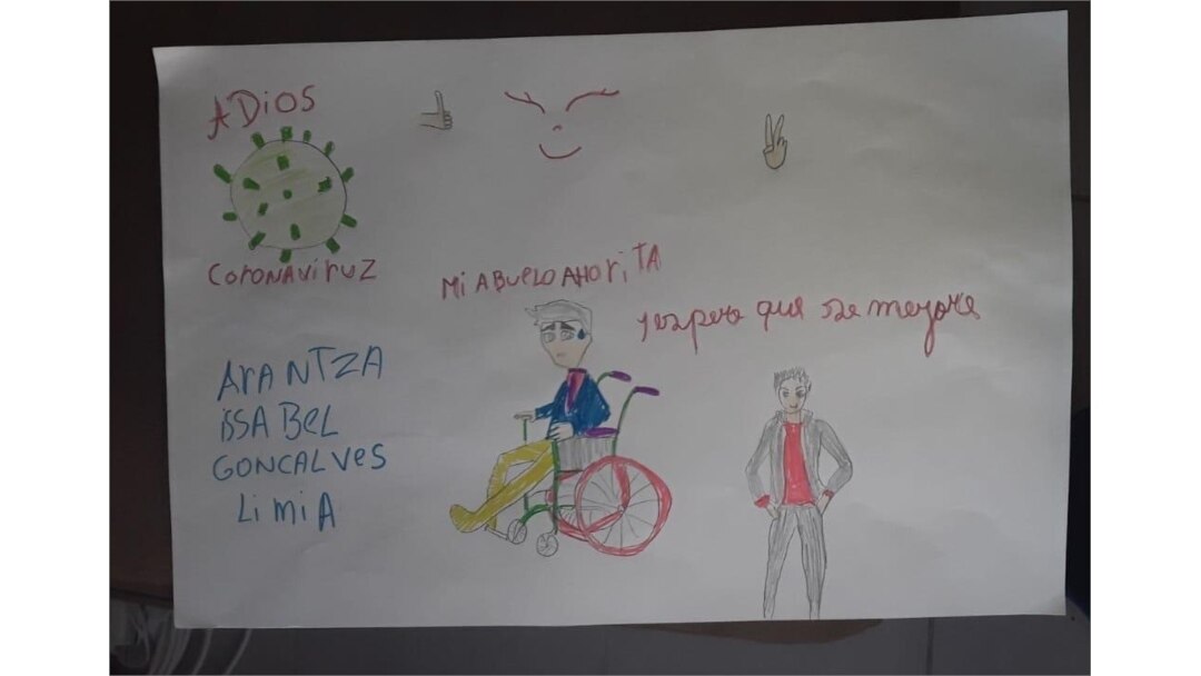 Dibujo de Arantza Goncalves por el Día del Niño en Venezuela.