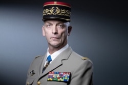 French armed forces chief of staff General Francois Lecointre poses during a photo session in Paris, Apr. 27, 2021. (Photo by Joel Saget / AFP)