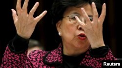  Margaret Chan shugabar hukumar kiwon lafiya ta duniya