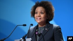 Michaelle Jean, secrétaire générale de l’Organisation internationale de la Francophonie, Paris, le 6 décembre 2016.