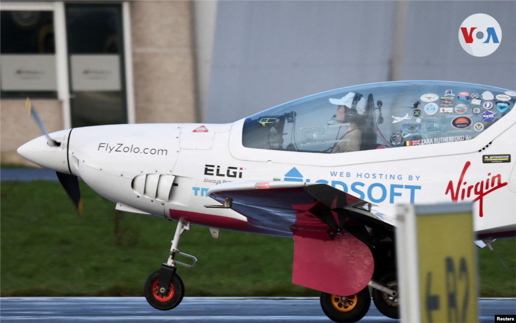 La piloto aterrizó en el aeropuerto de Kortrijk-Wevelgem el 20 de enero de 2022.