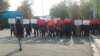 تجمع دانشجویان دانشگاه تهران در حمایت از کارگران هفت تپه