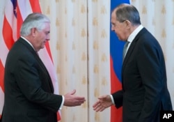 Tillerson se reunió el miércoles con el ministro ruso de Exteriores, Sergei Lavrov.