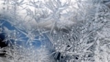 Ice crystals cover glass in Detroit, Monday, Jan. 21, 2019. Falling temperatures replaced the weekend's falling snow Monday as bitter cold and gusty winds swept across the eastern United States. (AP Photo/Paul Sancya)