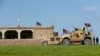Imagem de arquivo de tropas americanas numa base síria em Março de 2018