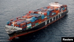 2016年9月8日一艘韩进海运公司的船只在加州长滩港口外搁浅。2016年12月2日，一艘俄罗斯货船举报在伊斯坦布尔沿海搁浅。