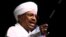 FILE - Sudan's President Omar Hassan al-Bashir speaks to the crowd after a swearing-in ceremony in Khartoum, June 2, 2015. 