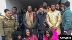 Encontro com estudantes guineenses que residem em Bragança e Macedo, Portugal