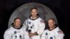 ارمسترانگ و سه فضانورد دیگر ماموریت فضایی آپلو