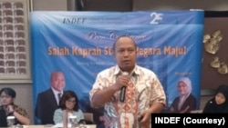 Direktur Eksekutif INDEF, Tauhid Ahmad. (Foto: Indef)