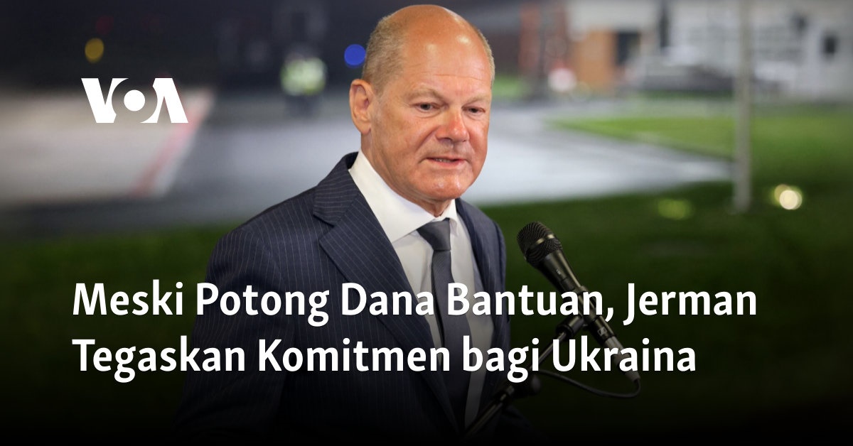Meski Potong Dana Bantuan, Jerman Tegaskan Komitmen bagi Ukraina