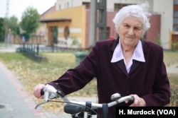 Gubicz Antalne, 85, voted “no” Morahalm, Hungary, Oct. 2, 2016.