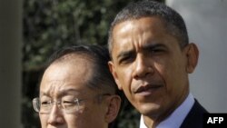 Novi predsednik Svetske banke Džim Jong Kim i predsednik Barak Obama