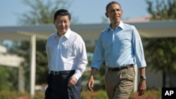 El presidente de China Xi Jinping y el madantario de EE.UU., Barack Obama, se reunieron hace un mes para discutir un posible acuerdo comercial entre ambas naciones.