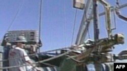 Drilling for natural gas