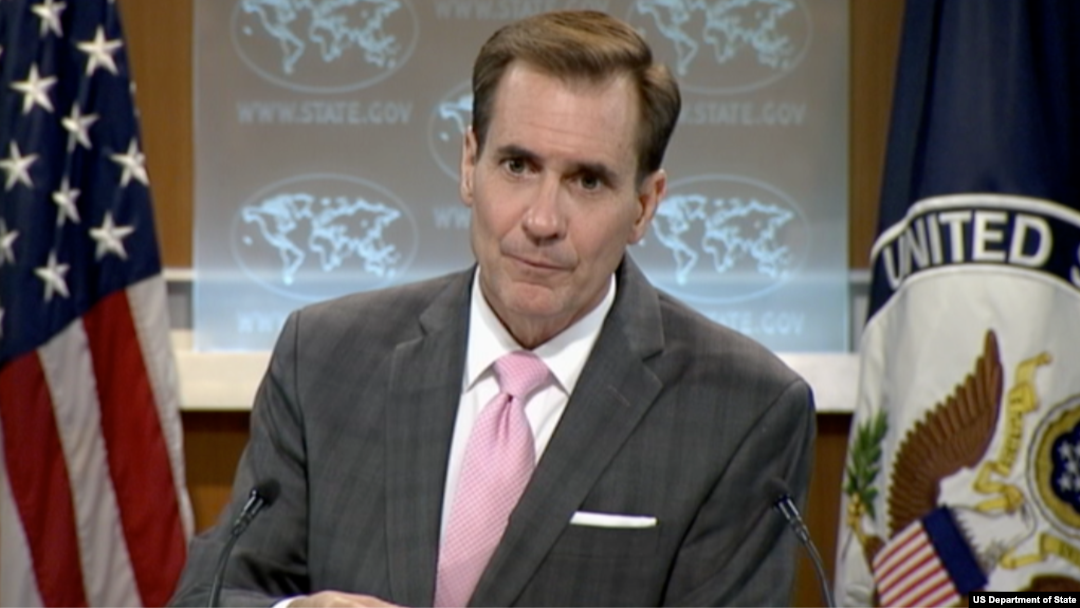 Juru bicara Departemen Luar Negeri Amerika John Kirby (foto: dok). 