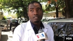 Dr. Jacques Mackenzie says the General Hospital is ill-equipped to handle Coronavirus patients. (Matiado Vilme / VOA Creole)