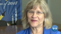 Margrit von Braun was among honored guests and thousands of spectators who gathered in Huntsville for the 50th anniversary