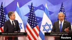 بلېنکن د ګل، دوشنبې، په ورځ نېټن یاهو سره ولیدل. اسرایلي وزیراعظم سره د ملاقات وروسته، بلېنکن وویل امریکا غواړي چې اسرایل او فلسطینیانو مساوي ازادۍ، امنیت، انصاف او وقار ولري