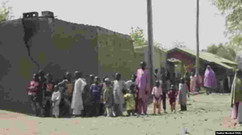 Neighborhood near Maiduguri, December 2013.