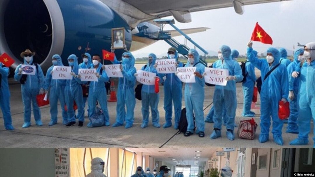 219 công dân, lao động Việt Nam, phân nửa đã nhiễm Covid-19, hồi hương từ Guinea Xích đạo.