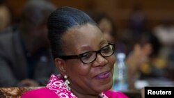 Catherine Samba-Panza, nouvelle présidente de la transition en Centrafrique