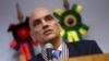 Brazilian Supreme Court Judge Alexandre de Moraes attends an event where he received a tribute by the Public Ministry of Sao Paulo, after the Brazilian Supreme Court ordered an immediate suspension of social media platform X in the country, in Sao Paulo on Aug. 30, 2024.