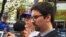 Freddy Guevara, el vicepresidente de la Asamblea Nacional de Venezuela, participó en una protesta de venezolanos en Nueva York. Foto: VOA