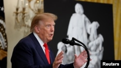 Ілюстративне фото. Президент США Дональд Трамп, Білий дім, 9 жовтня 2026. REUTERS/Evan Vucci