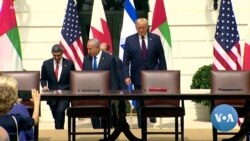 Trump Hails Abraham Accords as 'Smart Door' to End Israeli-Palestinian Conflict 