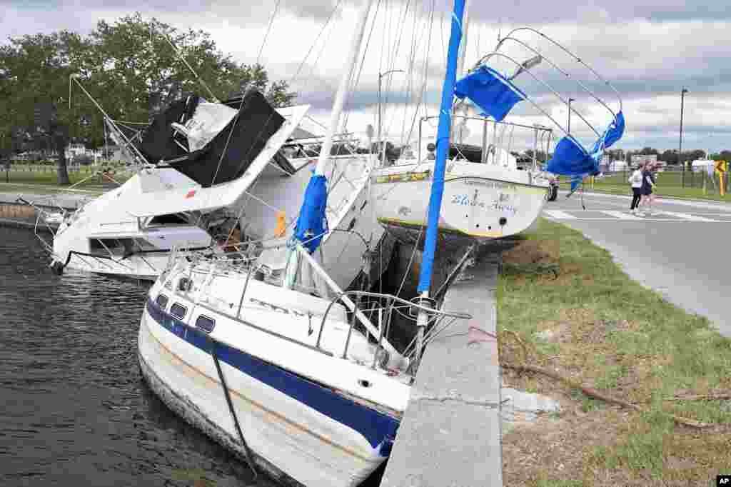 El centro del huracán Milton podría tocar tierra el miércoles en la región de la Bahía de Tampa, que no ha sufrido un impacto directo de un gran huracán en más de un siglo.