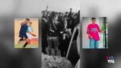 دست زدن و کِل کشیدن در تدفین آروین سالمی‌راد: این گل پرپر شده، هدیه به میهن شده
