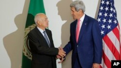 美国国务卿克里在中东地区寻求打击“伊斯兰国”的支持与联盟