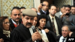 Chokri Belaid, leader of the opposition Popular Front in Tunisia, pictured on Dec. 29, 2010.