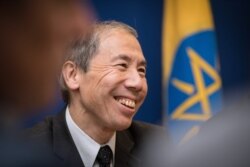 Donald Yamamoto, the new U.S. ambassador to Somalia, speaks during a press conference at the U.S. Embassy in Addis Ababa, Dec. 8, 2017. Yamamoto has over 20 years of experience in Somalia and the East Africa region.